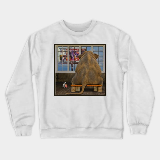 Wanna Peanut? Crewneck Sweatshirt by rgerhard